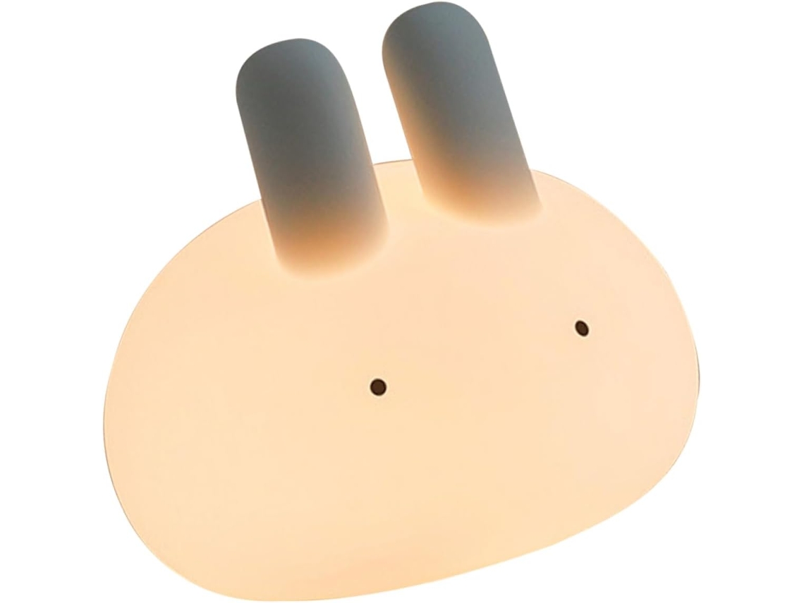 Luz Noturna de Silicone Coelho Sewacc com Bateria de 1200 mAh