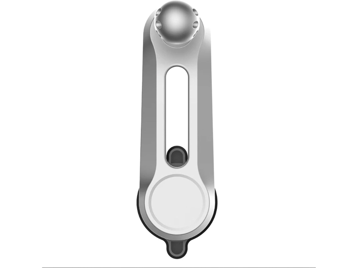 Extensão para suporte veicular para celular com encaixe na saída de ar e junta esférica.