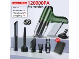 Aspirador De Pó Sem Fio Para Carro 120000pa, Aspirador De Pó Robô Portátil Potente, Mini Aspirador De Pó Portátil Para Casa, Cole Aquaforge