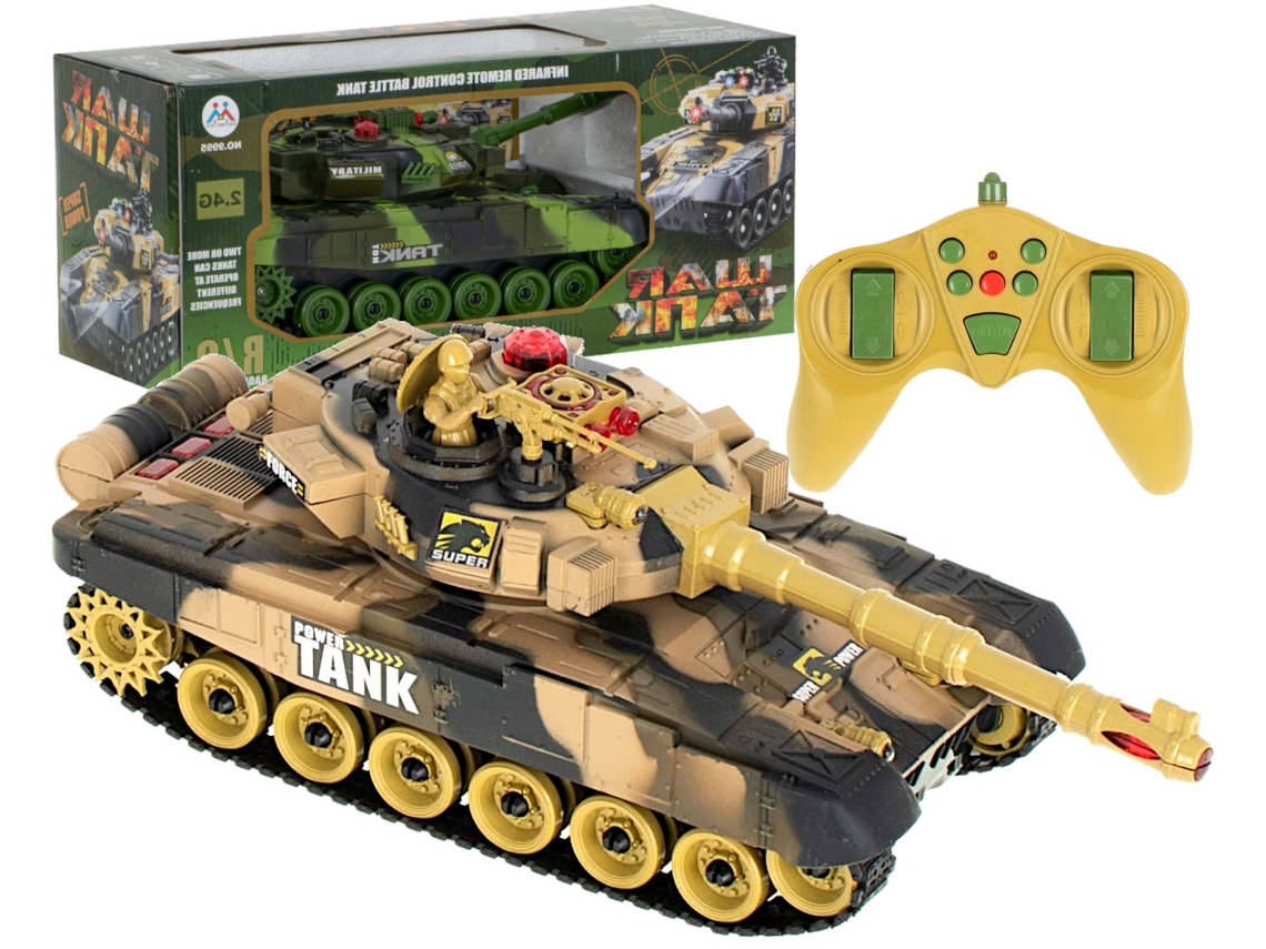 Tanque De Guerra Rc 9993 Tanque Deserto De 2,4 Ghz Pricenet
