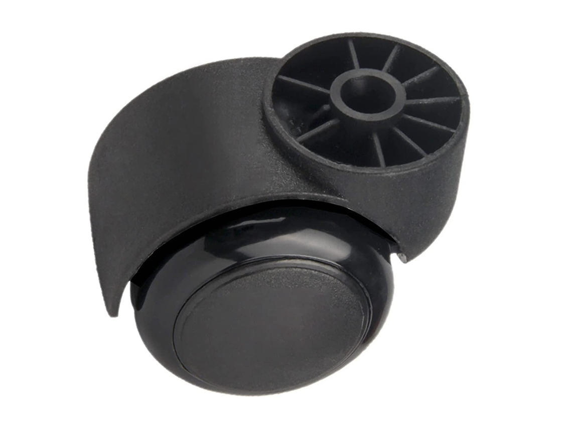 Lurelia Rodízios Para Cadeira De Escritório, Pack De 5, 23 Mm, 26 Mm, Sem Haste, Roda Dupla, Universal, Resistente, Preto