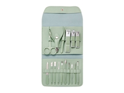 Conjunto De Cortador De Unhas Para Ferramentas De Aprimoramento De Unhas 16 Peças Verde ZMDECQNA