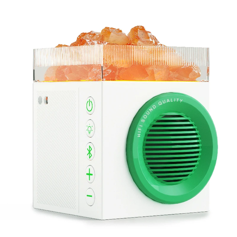 (verde) Difusor De Aromas, Luz Noturna, Alto-falante Estéreo Hifi