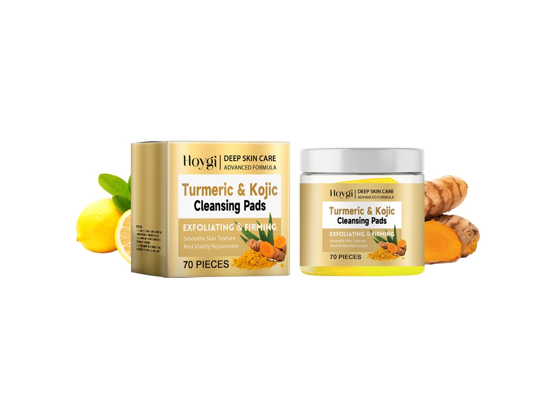 Discos de Limpeza com Curcuma Esfoliante