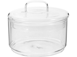 Pote De Vidro Favomoto Para Armazenamento Na Cozinha, Com Tampa Hermética, Durável E Prático, Ideal Para Chá E Frutas