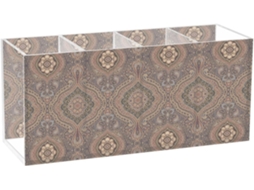 Organizador de Lápis em Acrílico Transparente Frodotgv para Quarto, Escritório, Porta utensílios, Cor Abstrata