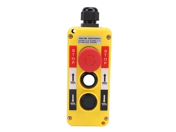 Controle Remoto Industrial Para Guindaste E Hoist Com Botão De Parada De Emergência Ip68 À Prova D'água