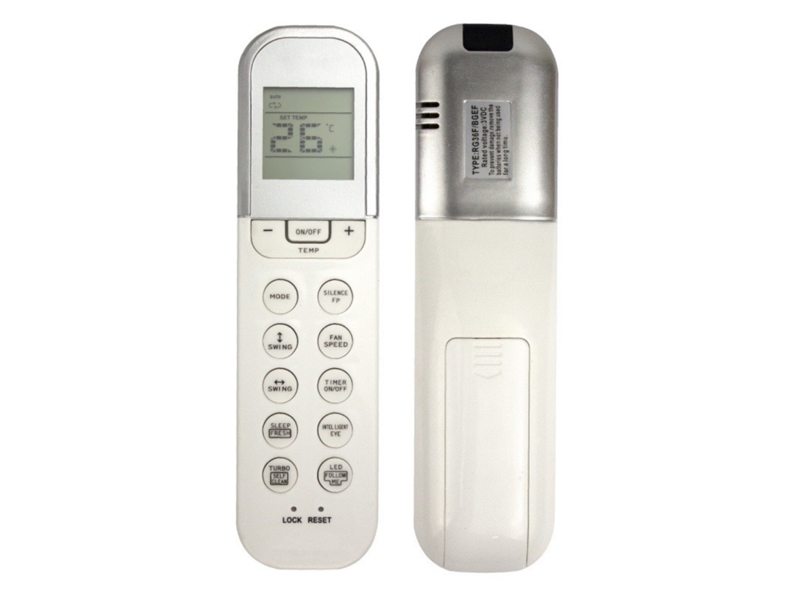 Lurelia Comando Remoto Para Ar Condicionado Midea Rg36f/bgef Com