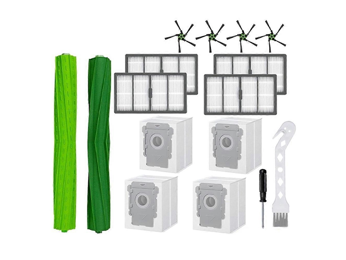 Peças De Reposição Para Aspirador Robô Irobot Roomba S9 9150 S9+ Plus: Rolo Principal, Escova Lateral, Filtro Hepa, Saco De Pó E Acessórios.