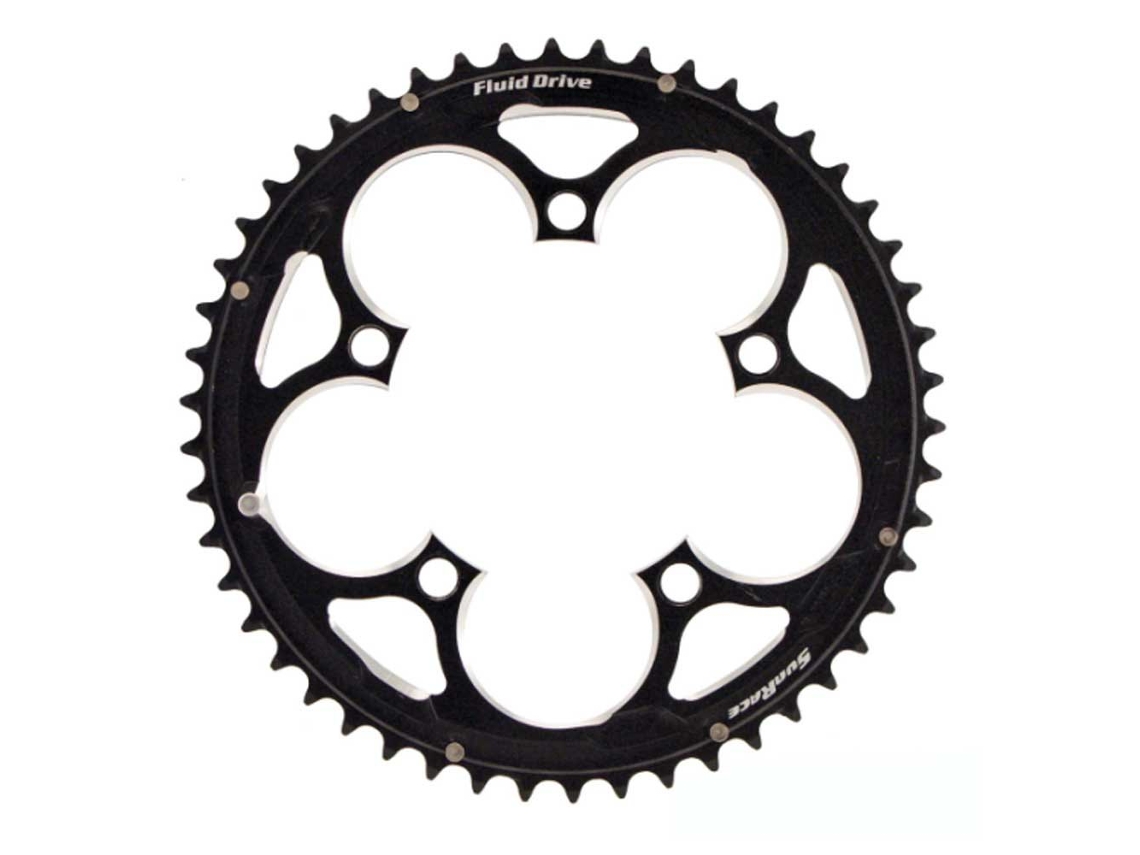 Anel de Corrente 7075 5B 110 Bcd Prateado 50Tsunrace