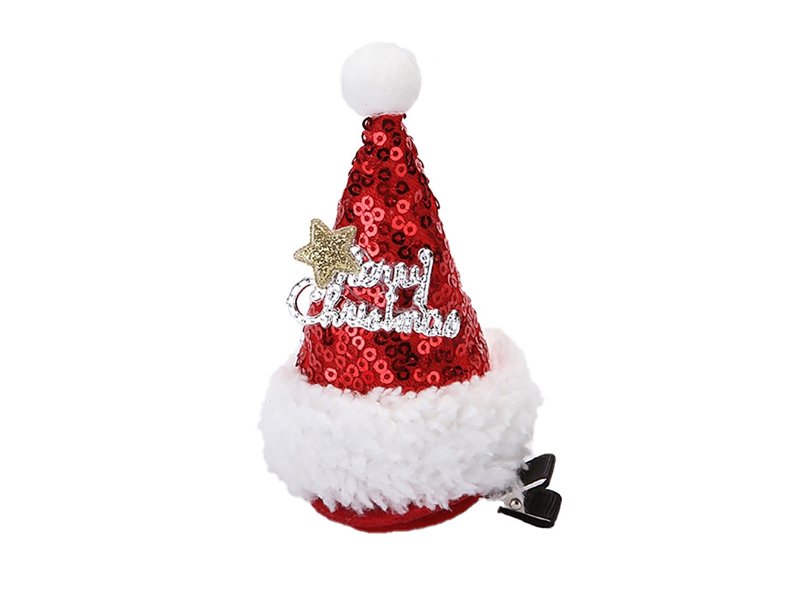 Laxiscreed Elástico De Natal Para Cabelo Com Pendente De Letra E Glitter, Acessório Festivo Para Mulheres