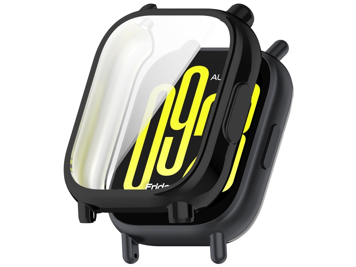Capa Protetora Preta Para Xiaomi Redmi Watch 5 Lite