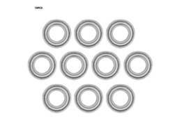 10 Peças Rolamentos De Esfera De Canal Profundo 6902zz Selados De Borracha 15mm*28mm*7mm