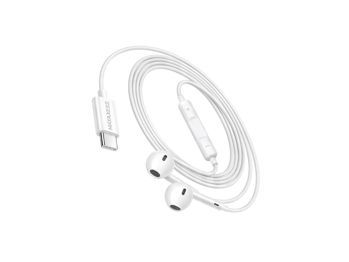 Fones de Ouvido MAYAXESS com fio USB-C para Xiaomi 15t Pro