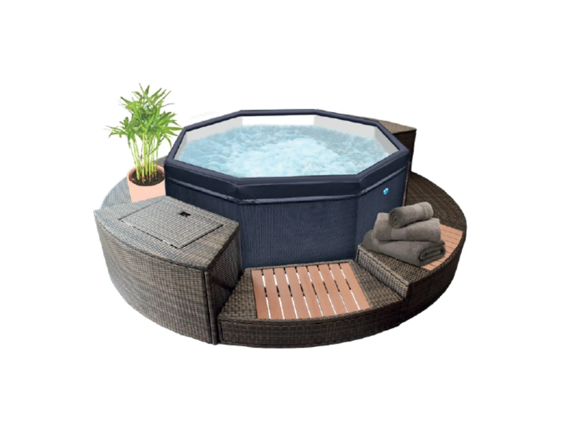 Spa Octopus 6 Lugares POOLSTAR + Mobiliário (5 peças)
