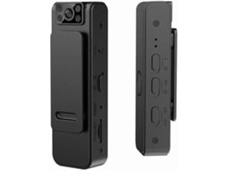 Mini Câmera Corporal L8 1080p Hd para Esportes com Rotação de 180° e Visão Noturna SFUSHOS