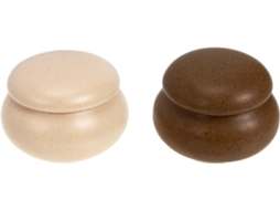 Conjunto de 2 flocos de cerâmica para limpeza de pontas de unhas decoradas em Tampa.