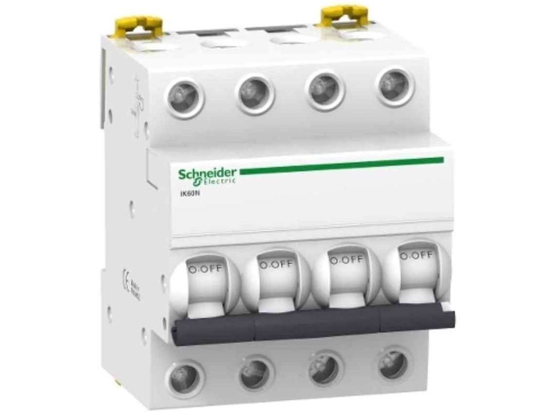 Chave magnetotérmica SCHNEIDER Ik60N 4P 63A A9K24463