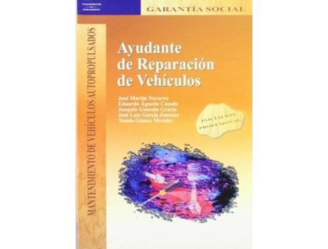 Livro Ayudante Reparacion Vehiculos de Vários Autores (Espanhol)