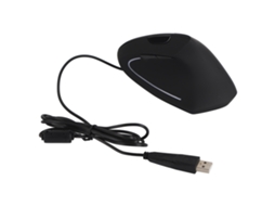 Mouse Vertical Ergonômico 800-3200 DPI, Sem Fio, 2.4GHz, com LED, Botões Programáveis