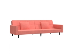 Sofa Bed, Sofa Beds Vidaxl Cor-de-rosa Veludo (n/a)