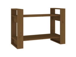Book Cabinet, Book Cabinets Vidaxl Marrom Madeira (80 X 35 X 56.5 Cm)