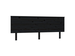 Bed Headboard, Bed Headboards Vidaxl Preto Madeira De Pinho (204 X 82.5 Cm)