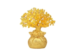 Resina Adorno de Mesa Citrino para Decoração ALLINLESS