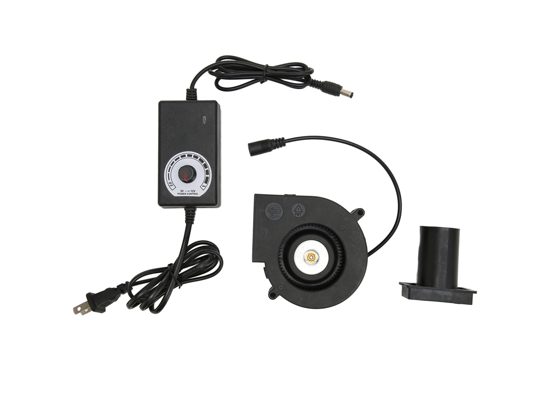 Mali ventilador Blower Mini 97x97mm Dc 12v com Controle de Velocidade para Resfriamento de Equipamentos Eletrônicos