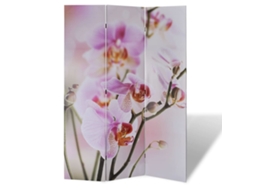 Vidaxl Biombo Dobrável Com Estampa De Flores 120x170 Cm