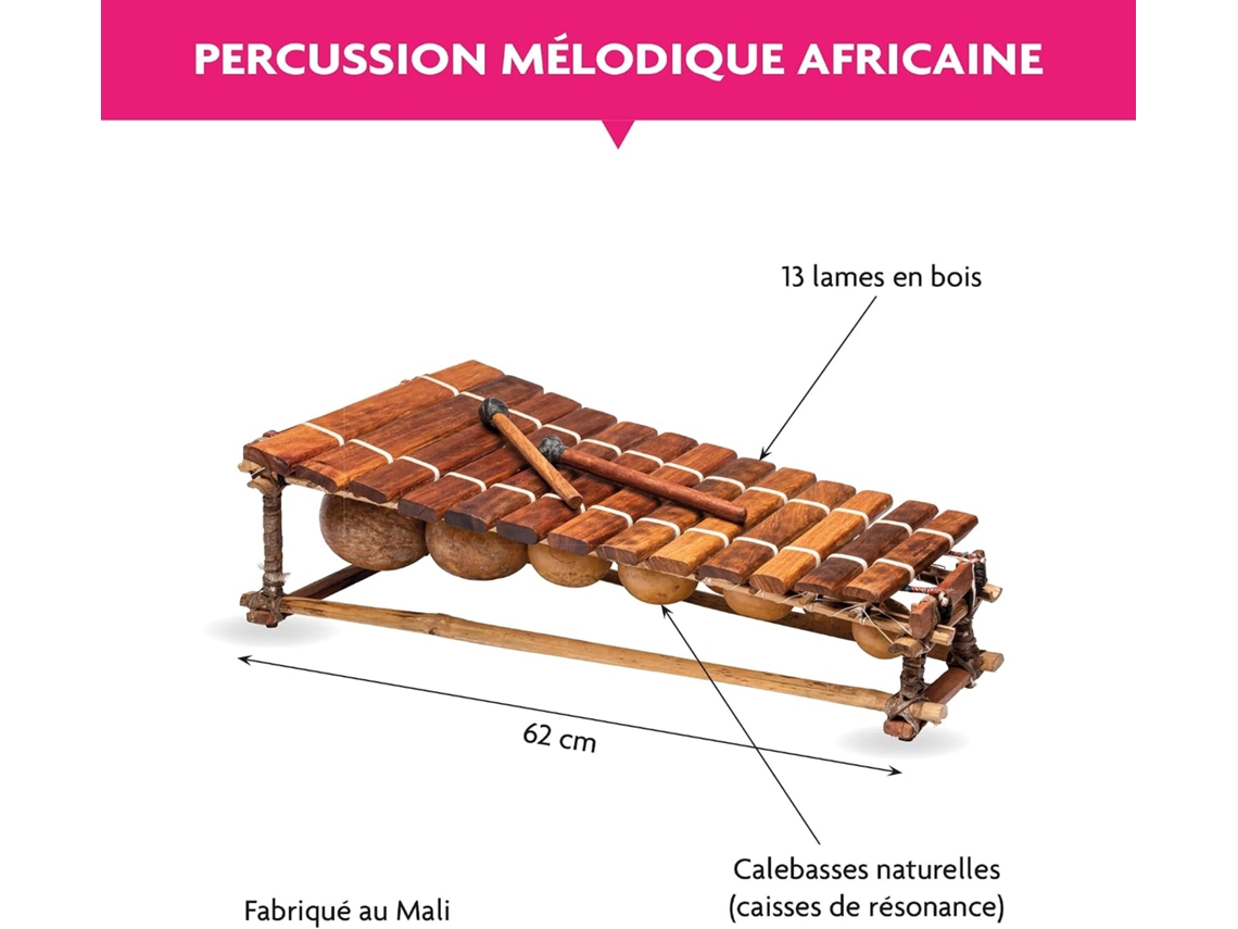 Balafon Fuzeau Modelo 9428 Com 13 Lâminas E Maços