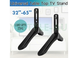 Suporte De Tv Com Pernas Para Montagem Em Led Lcd Universal Para Mesa E Tela Plana De Tv De 32 A 65 SUNNY SPACES