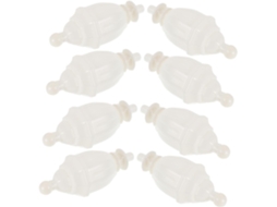 Conjunto De 8 Peças Acessórios Para Mosquiteiro, Ponteira Decorativa Para Poste, Para Decoração De Quarto