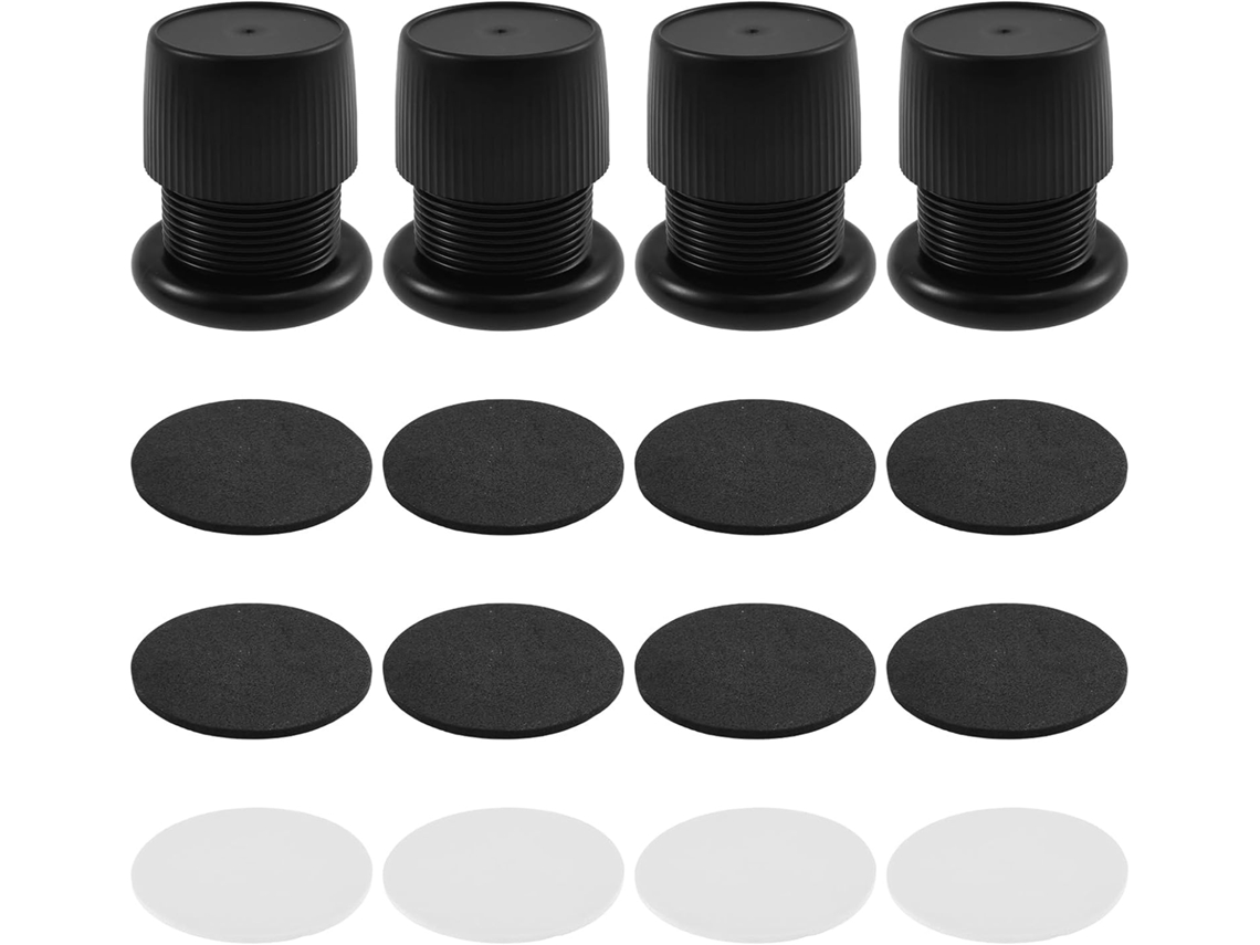 Elevadores De Móveis, Elevadores De Cama Ajustáveis 4a 6, 6cm 1, 6a 2, 6 Polegadas, Batentes De Cama Antiderrapantes Em