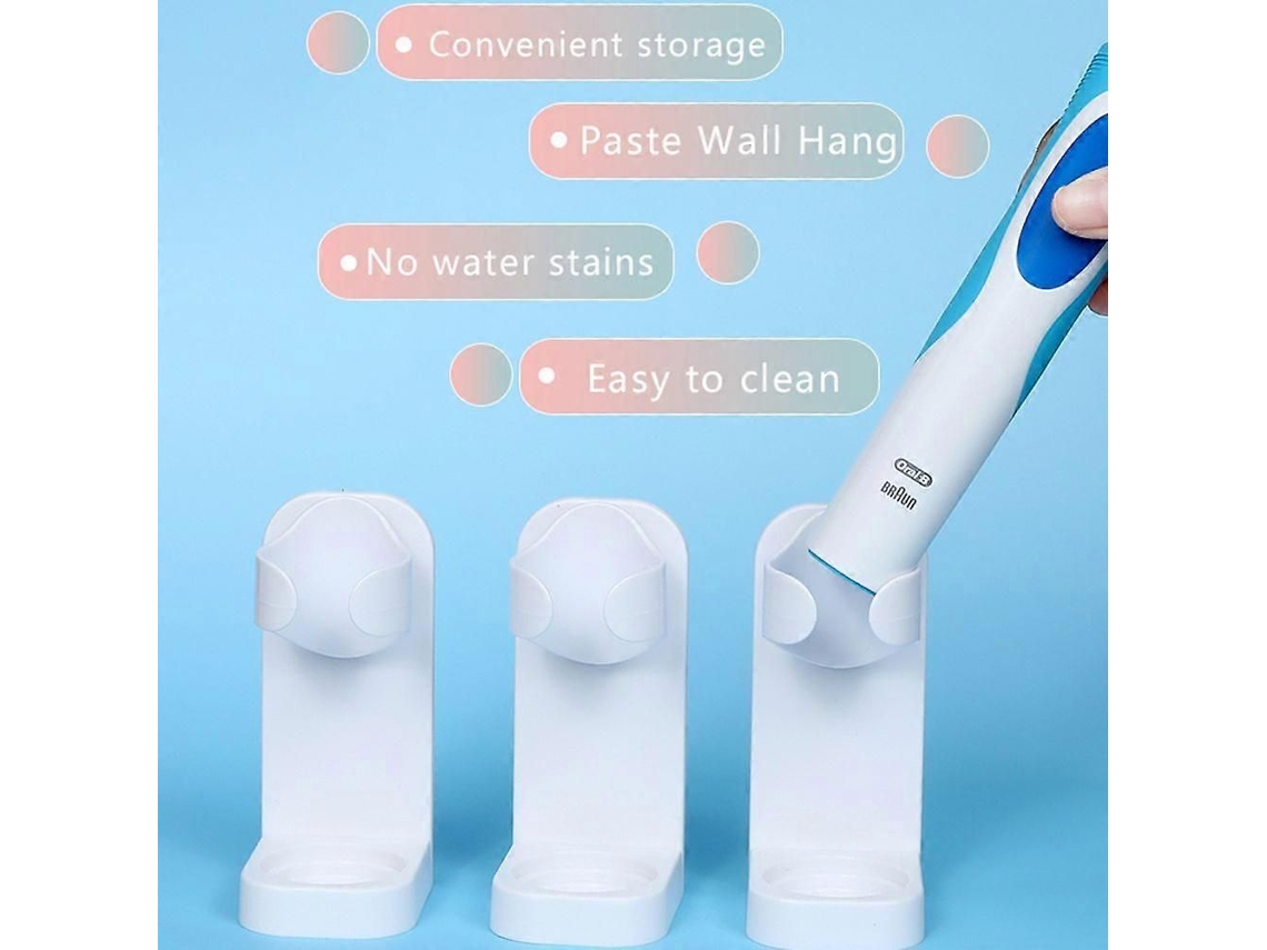 Suporte Para Escova De Dentes Elétrica, Conjunto Com 4 Unidades, Base Protetora Para Escova De Dentes - Em Estoque.