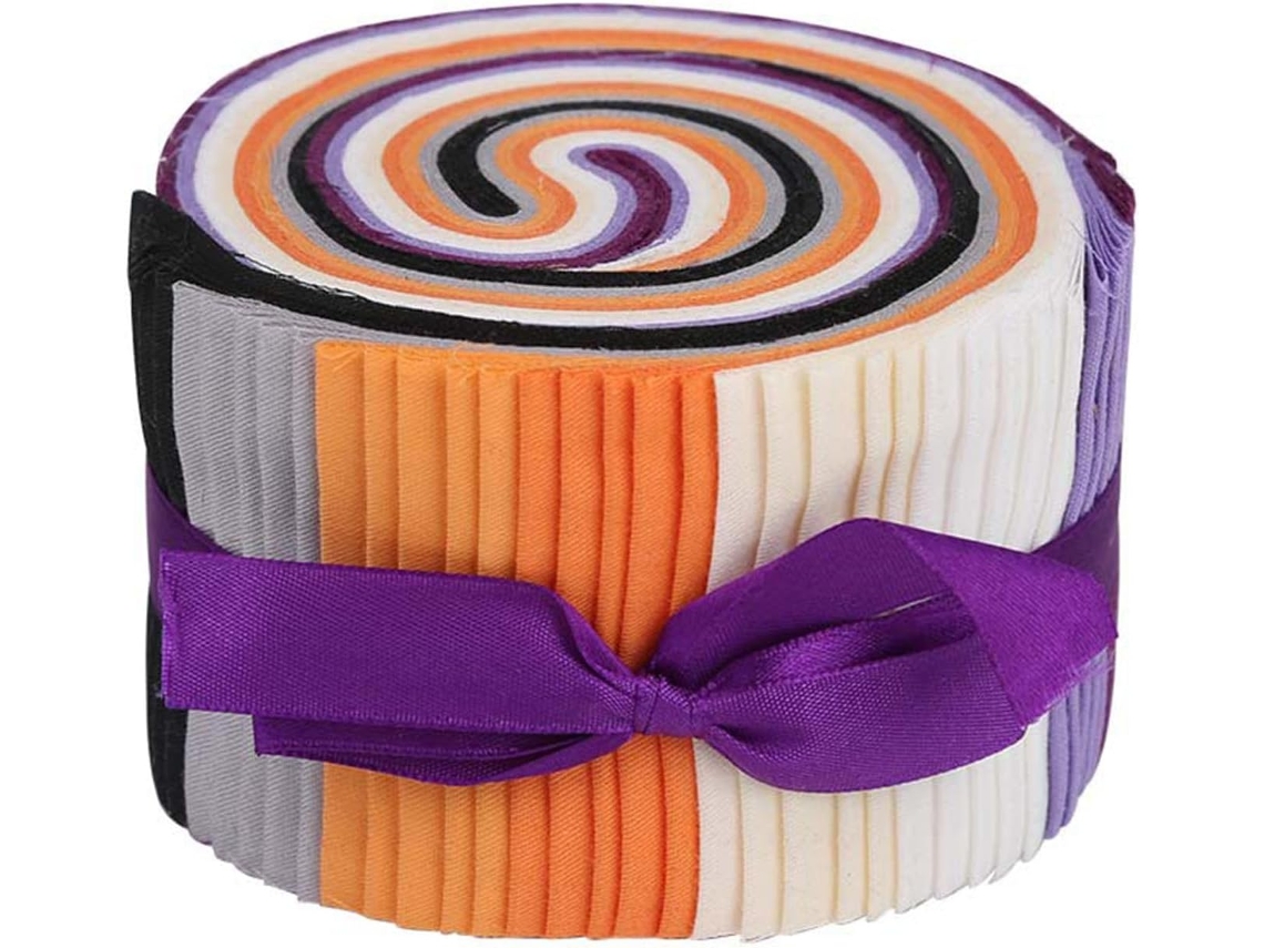 Pacote De Tecidos De Algodão Multicoloridos Com Tema De Halloween Para Costura E Decorações Festivas