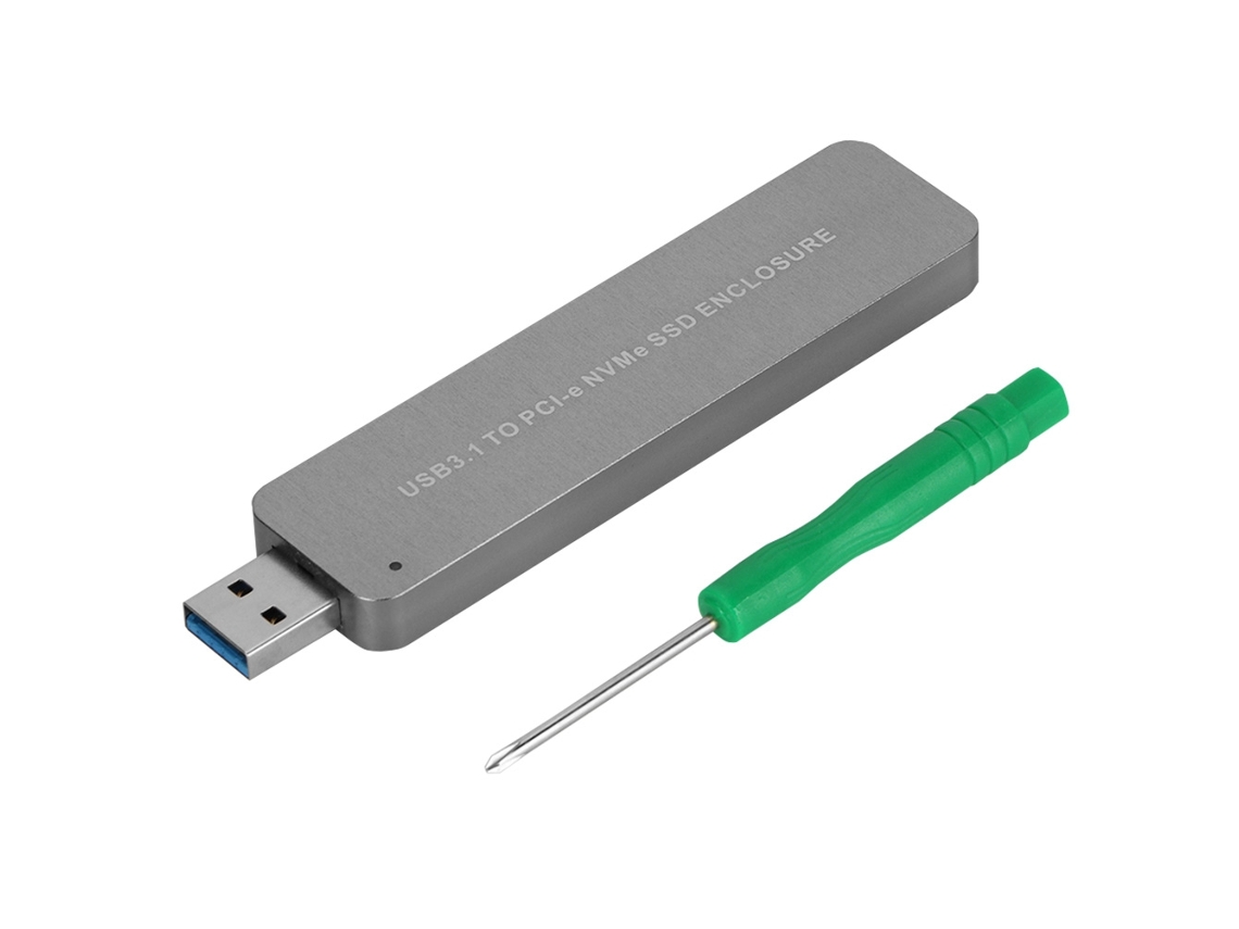 Enclosure Para Ssd Móvel (ssd M.2 Nvme Para Interface Usb3.1 Type-a)