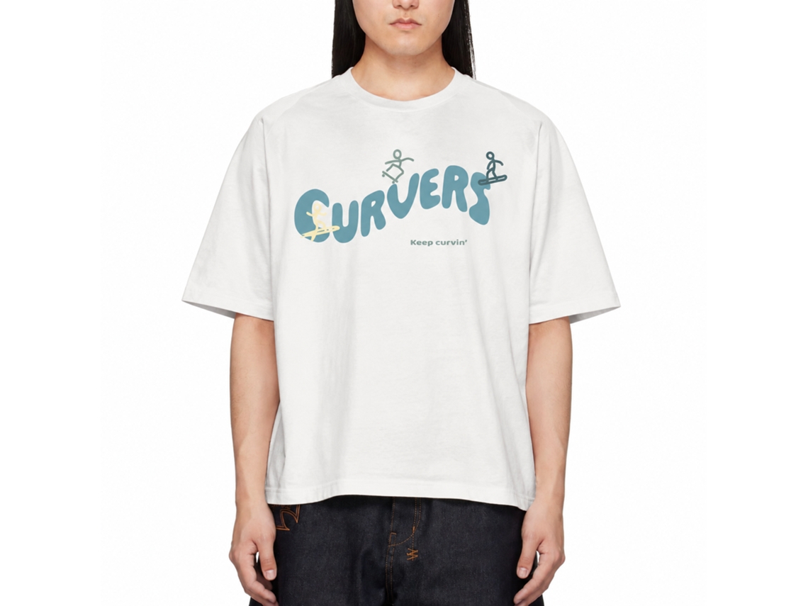 Rockinstone Keep Curving Curvers Shirt Unique Designer Style