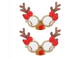 Óculos De Natal Laxiscreed Para Festas, Fotos, Decoração E Brinquedos Natalícios