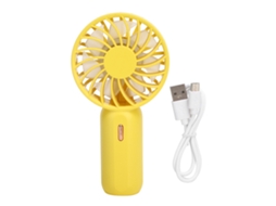 Ventsilha Portátil Mini (usb Portátil, Bateria Integrada) Amarela