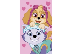 Toalha Rosa da Patrulha Canina, Toalha de Rosto 30x50 Cm BRILVIBERA