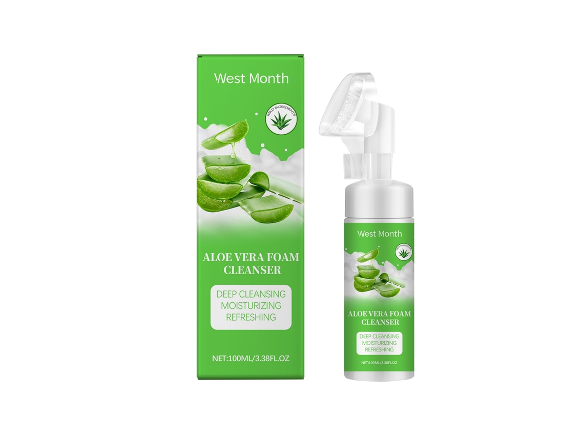 Gel Limpeza Facial Aloe Vera Espumoso Saudável