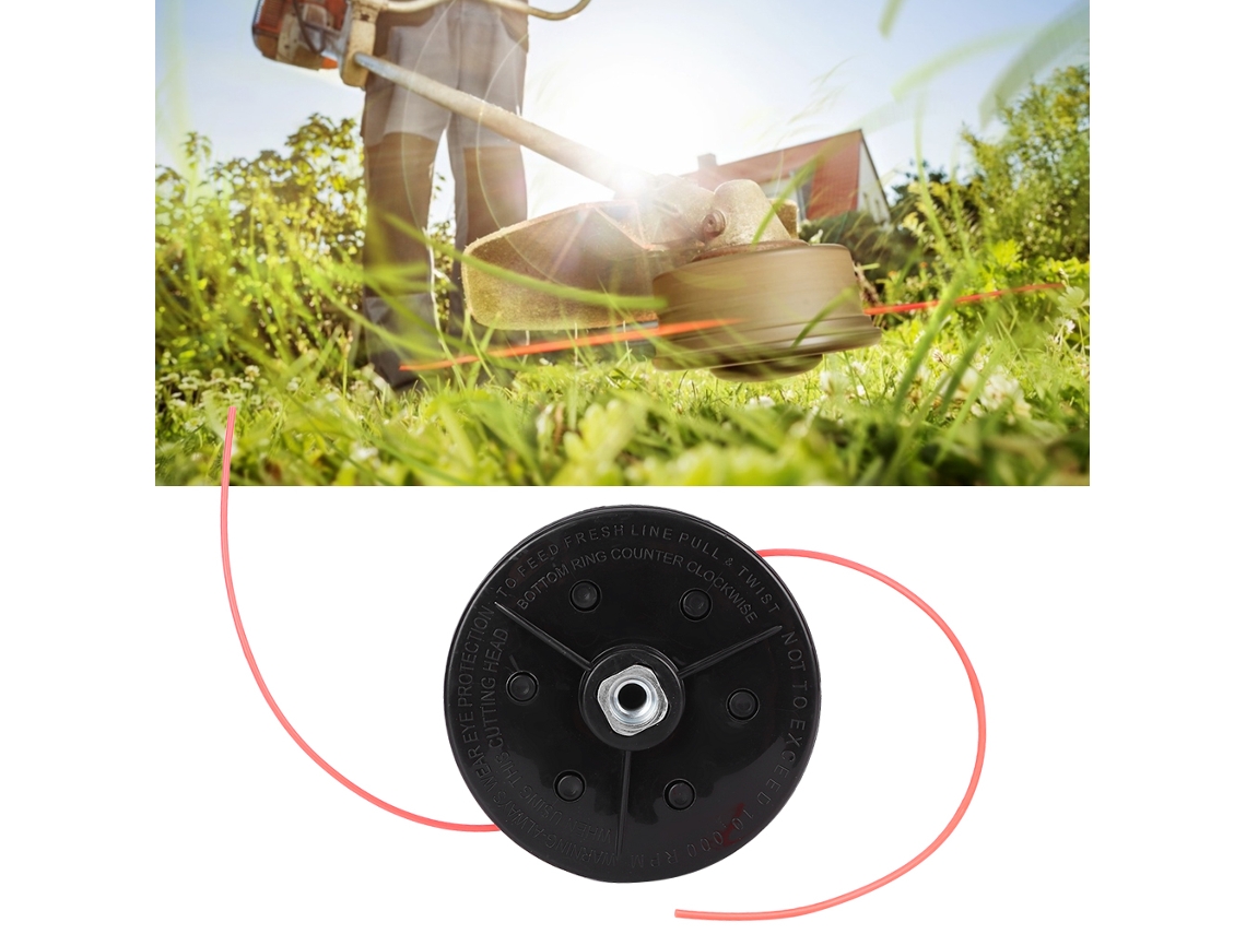 Cabeça De Tesoura De Relva Laxiscreed Para Ferramentas De Jardim, Acessórios Resistente E Durável