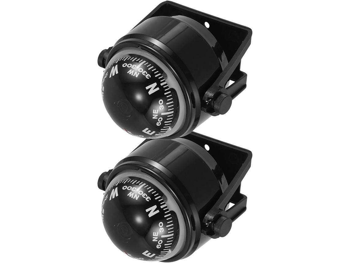 Peças Em Abs Preto Para Instalação Rápida E Navegação Precisa Em Carros, Barcos E Caiaques.
