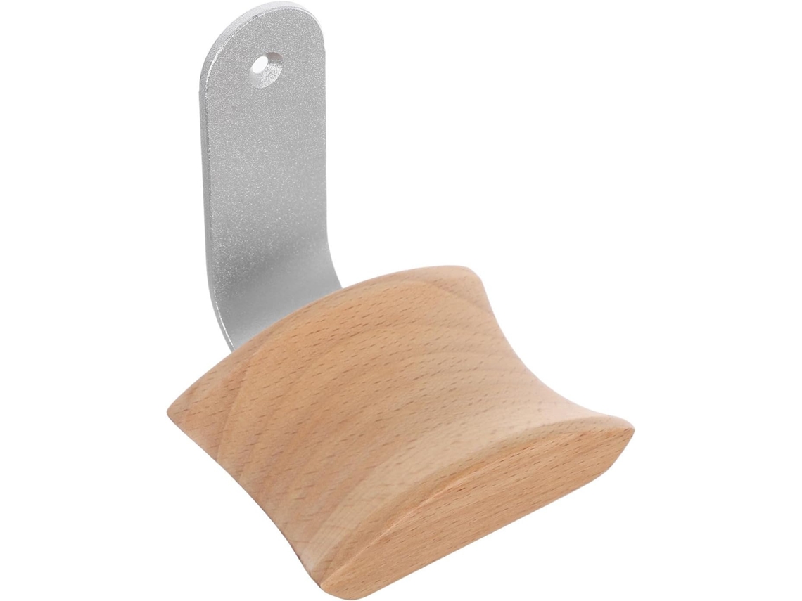 Magiclulu Support Mural Pour Casque Audio En Alliage D'aluminium Et Bois De Noyer, Design Gain De Place