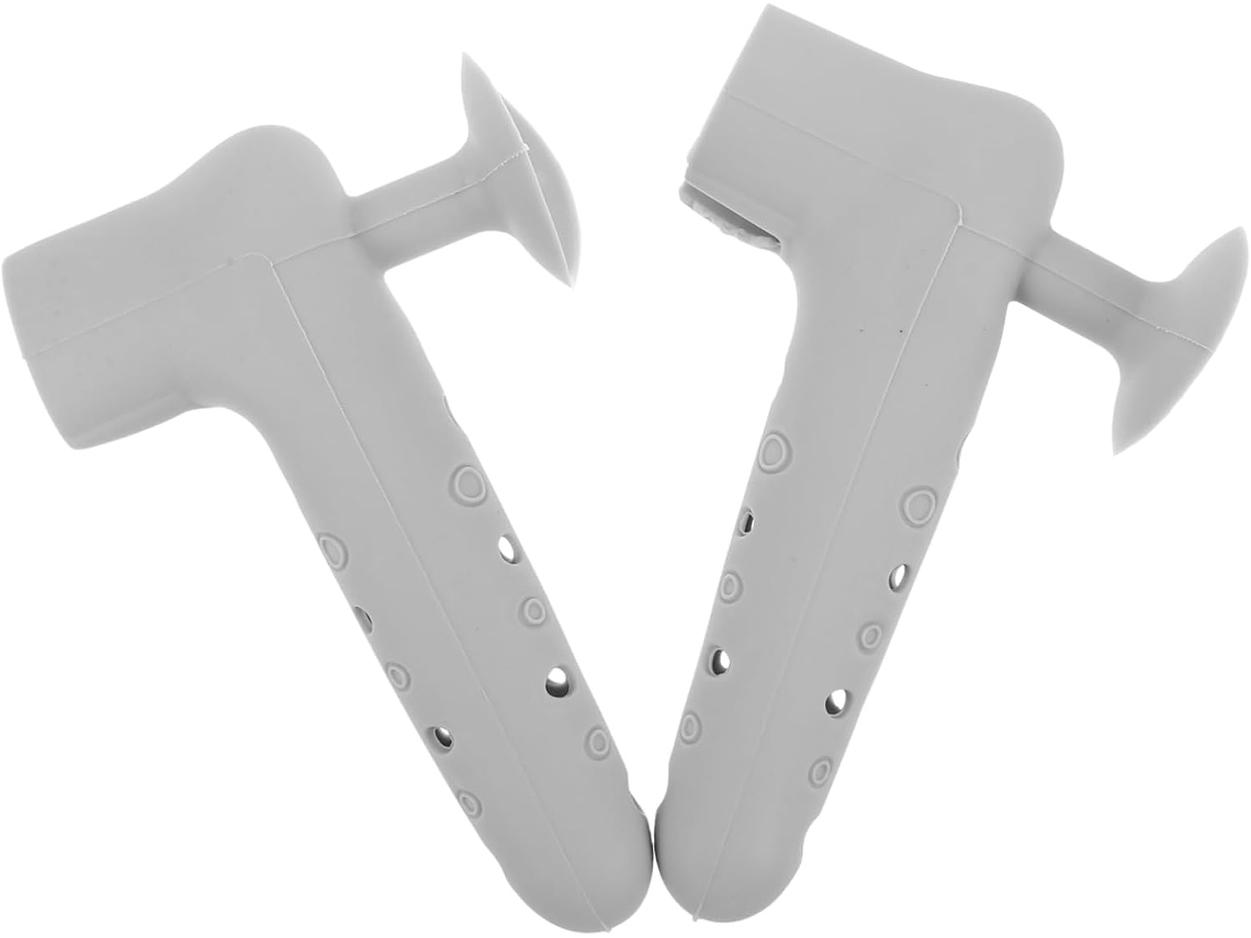 Holibanna Conjunto De 2-protetores Maçaneta Porta Em Silicone Com Design Espesso Para Prevenção Eletrostática