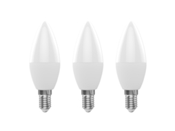 Lâmpada Inteligente Wifi Led E12 5w Rgb+w+c Dimmável Controle por App/voz 3 Pacote