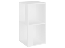 Corner Cabinet, Corner Cabinets Vidaxl Branco Madeira Processada (33 X 33 X 67 Cm)