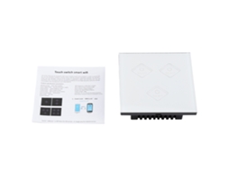 Interruptor inteligente Wi-Fi de 3 vias com toque, compatível com Alexa e Google Home, em conformidade com as especificações AC9.