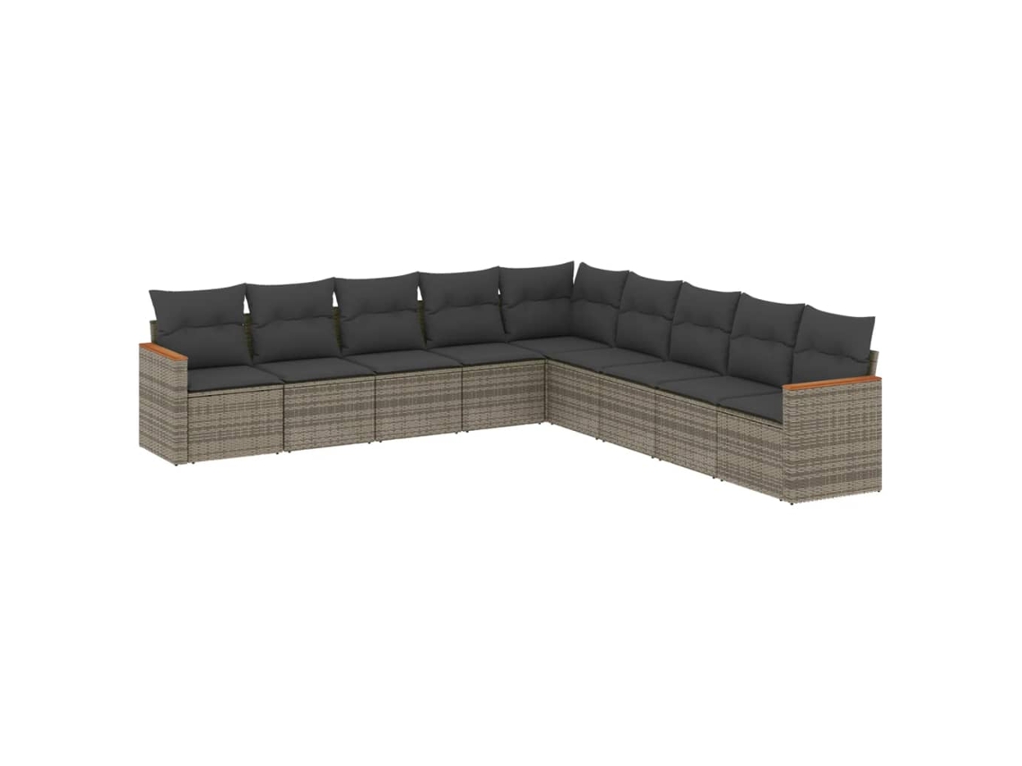 Garden Sofa Set, Garden Sofa Sets Vidaxl Cinzeto Rattan / Vime (n/a)